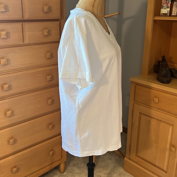 EUC Michael size small Short sleeve white tee - Picture 5 of 8